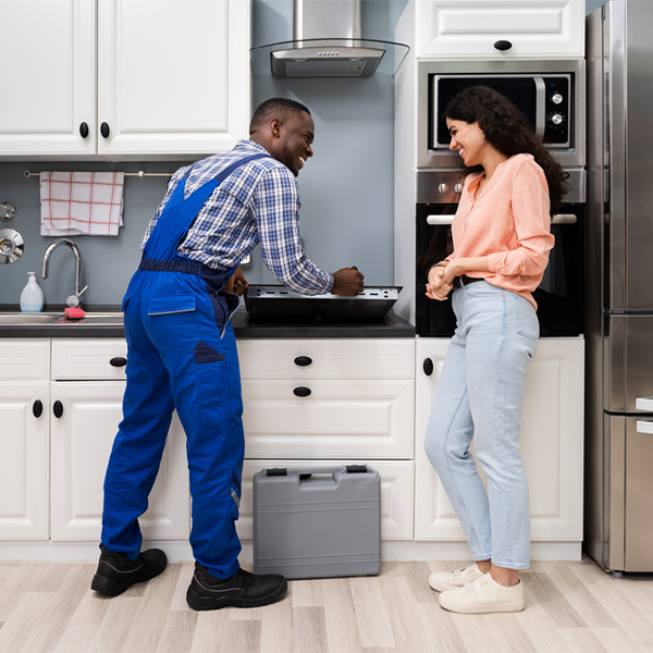 can you provide an estimate for cooktop repair before beginning any work in Kickapoo